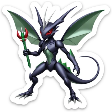 Scizor-Scyther-Bisharp-Darkrai-Fusion sticker