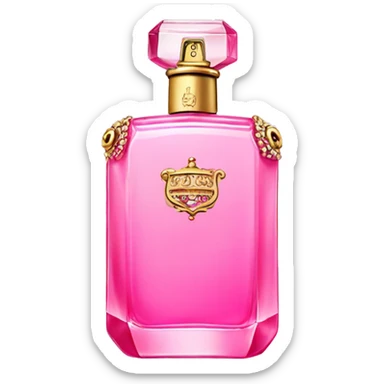 Pink juicy couture perfume sticker