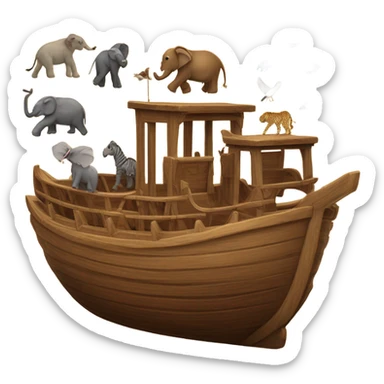 noah's ark sticker