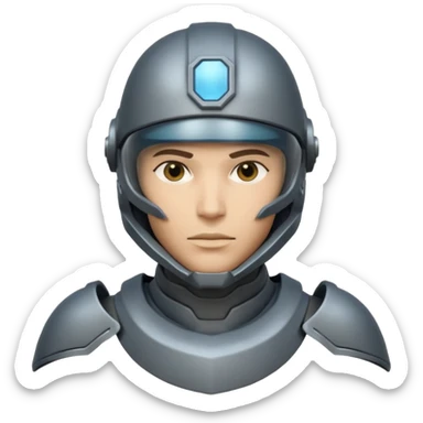 futuristic armored soldier human portrait, head and shoulders only, diverse facial features, different skin tones, different face shapes, unique helmet visor variations, sci-fi armor details, 3D cartoon, mobile game icon style, clean background, no text, no watermark

 sticker