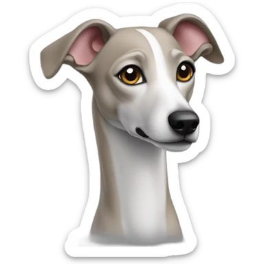 a whippet sticker