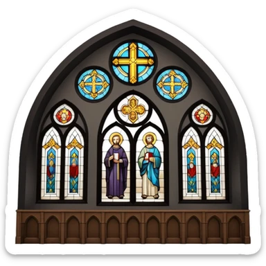 church nave sticker