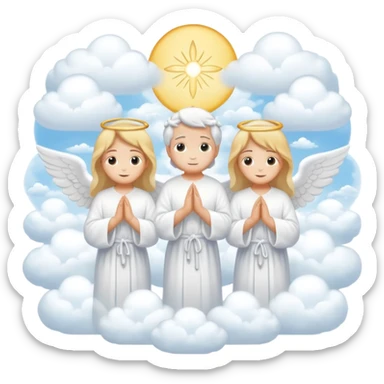 heaven illustration sticker