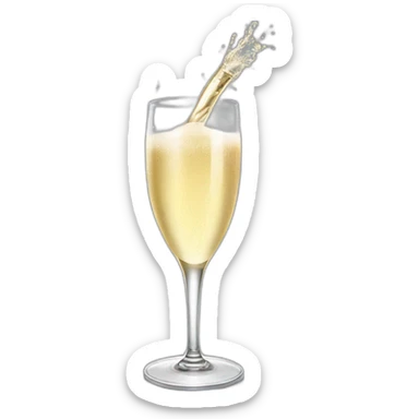 Champagne pour tous sticker