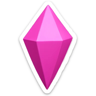 sims plumbob pink sticker