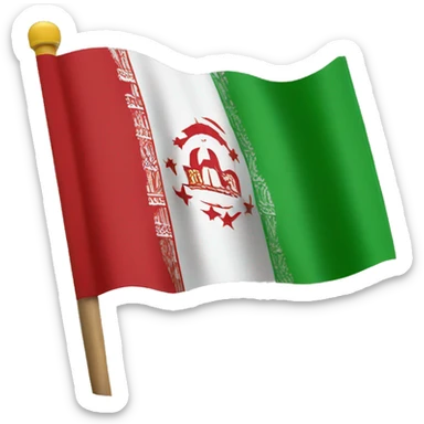 Afghanistan flag sticker