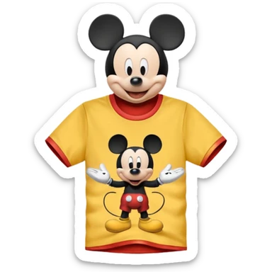 Elementos de Disney para poner en una camiseta farta cumpleaños sticker