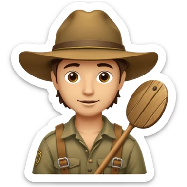 ranger on a raft sticker