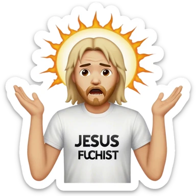 At this point, I think we need a "jesus fucking christ" emote at the rate that we're going sticker
