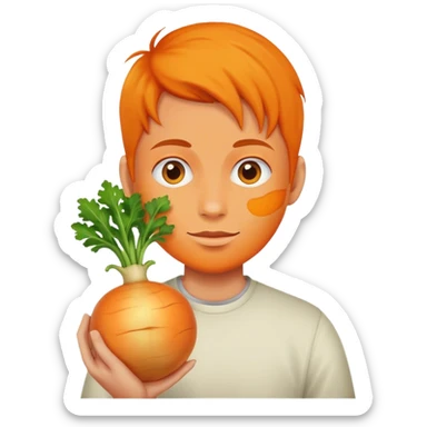 Trump turnip sticker