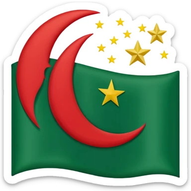 Pti flag emoji sticker