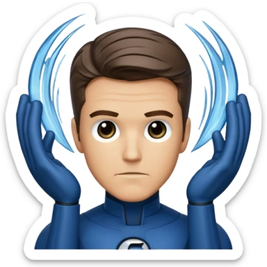 reed richards from fantastic four sticker