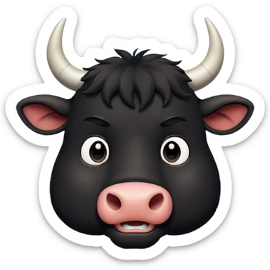 Ferdinand (black) from the Ferdinand disney movie sticker