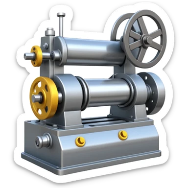 Crea un emoji de una maquina de extrusion sticker