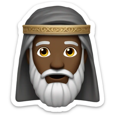 Solomon the biblical prophet sticker