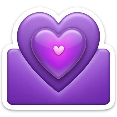 You can create a purple heart that says "army vibes" in the center  sticker