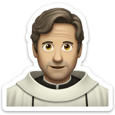 sacerdote de la película el exorcista sticker