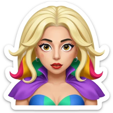 Lady gaga mayhem sticker
