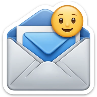 clean email tidy open inbox sticker