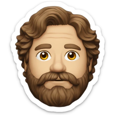 Zach Galifianakis sticker