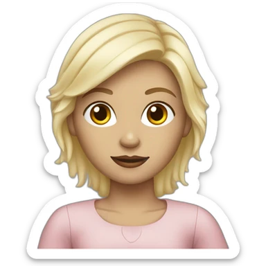 a butifle blond girl sittin in a mercedes s class sticker