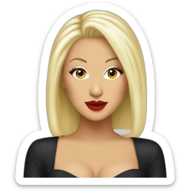 Christina Aguilera sticker