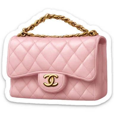 Chanel bag baby pink sticker