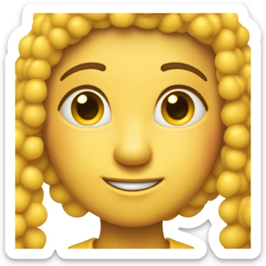 granos de maiz suelto sticker