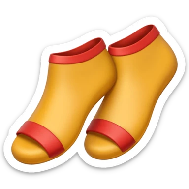 Creami un emoji della suola del piede sticker