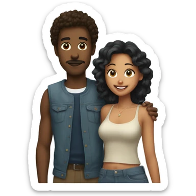 max and roxanne sticker