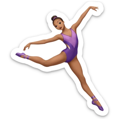 Jazz dancer sticker