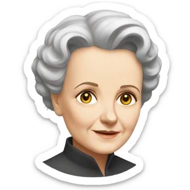 Científica Marie Curie  sticker