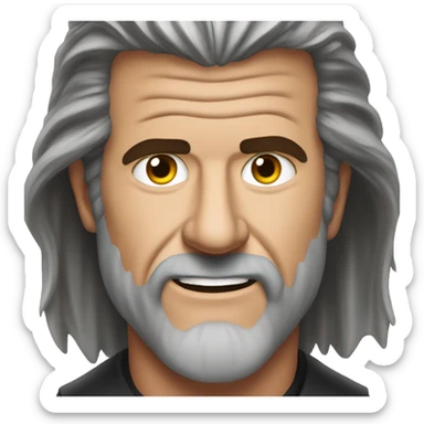 Mel Gibson  sticker