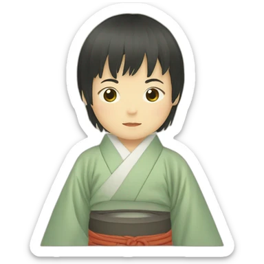 japanese-boy-in-the-Heian-era sticker