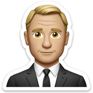 Daniel Craig sticker