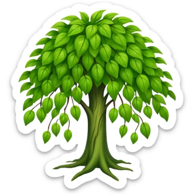 Haz que sus hojas quede hacia bajo sticker