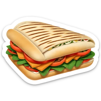Sandwich pita sticker