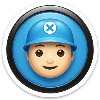 2Insígnia de verificado azul de roblox sticker