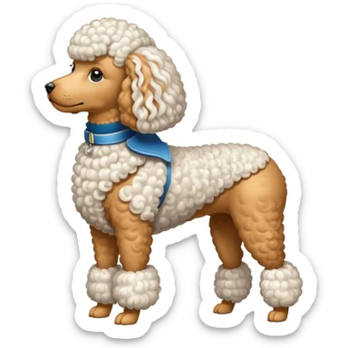 Poodle Dog Meeting and Trial sticker