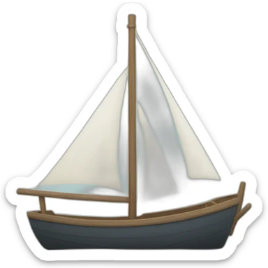 minimalist-boat sticker