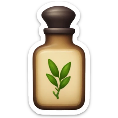 APOTHECARY Bottle  sticker