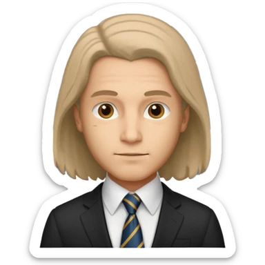 Young leonardo davinci on a stock exchange sticker