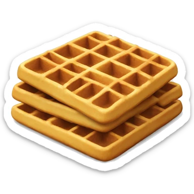 waffle liege  sticker
