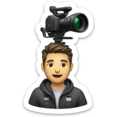 Videographer sticker