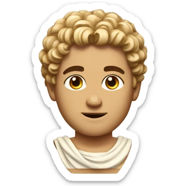 Greek god Apollo sticker