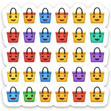 make me a pixel style shop emoji please make a new one looks better and cool sticker