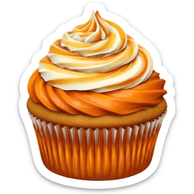 Pumpkin Spice Swirl Cupcakes sticker