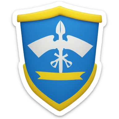 Ukrainian Insurgent Army flag sticker