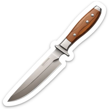 trailing point knife sticker