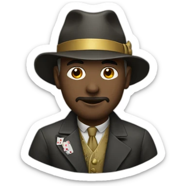 gambler sticker